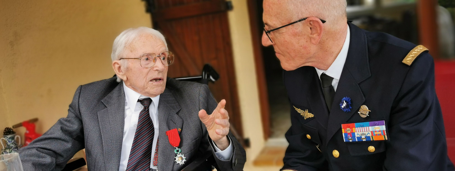 Maréchal des logis Maurice Barthès, chevalier de la Légion d'honneur